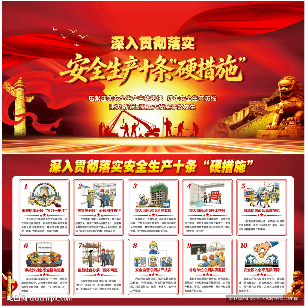 安全生产十条硬措施
