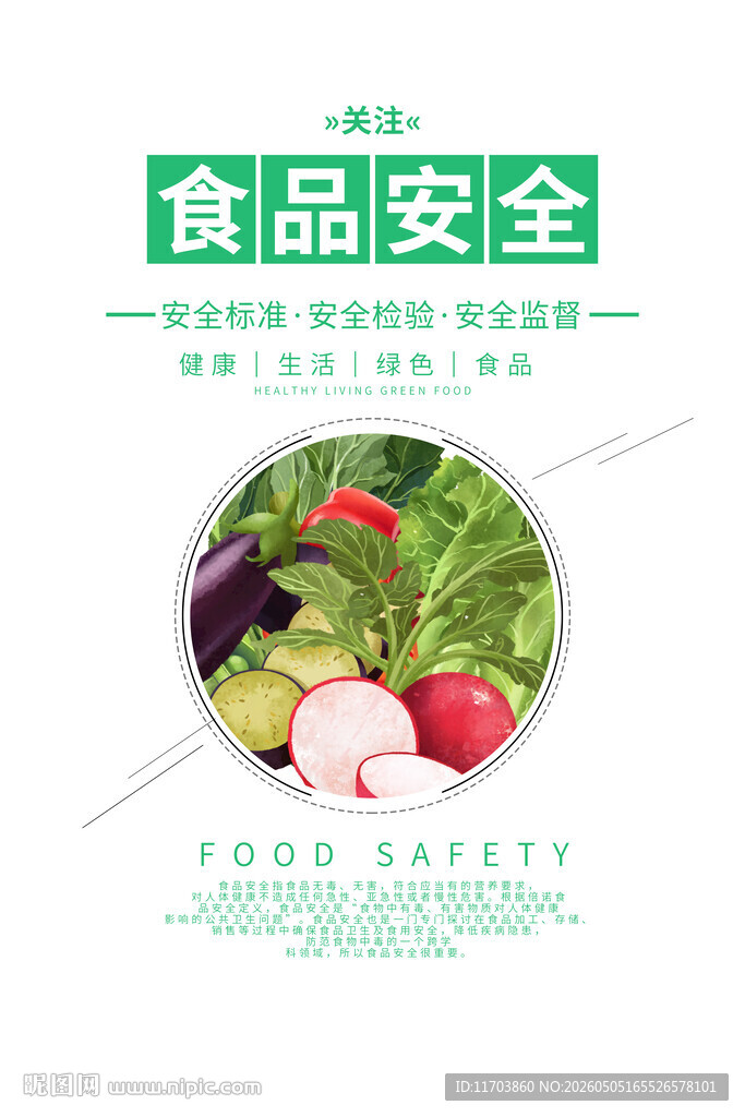 食品安全宣传图