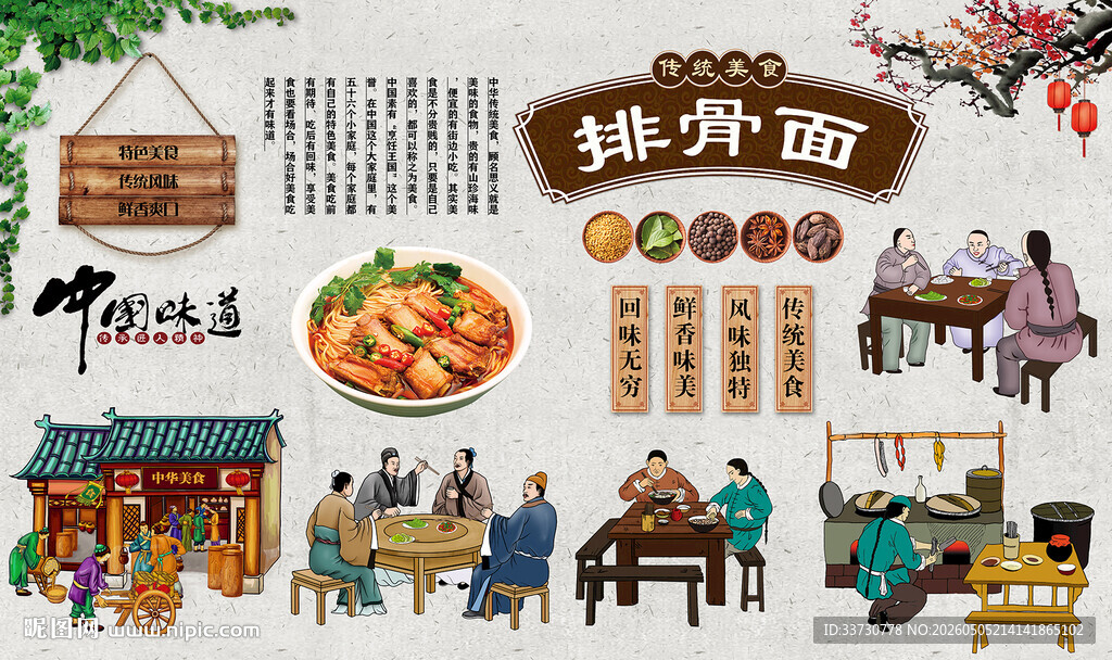 排骨面