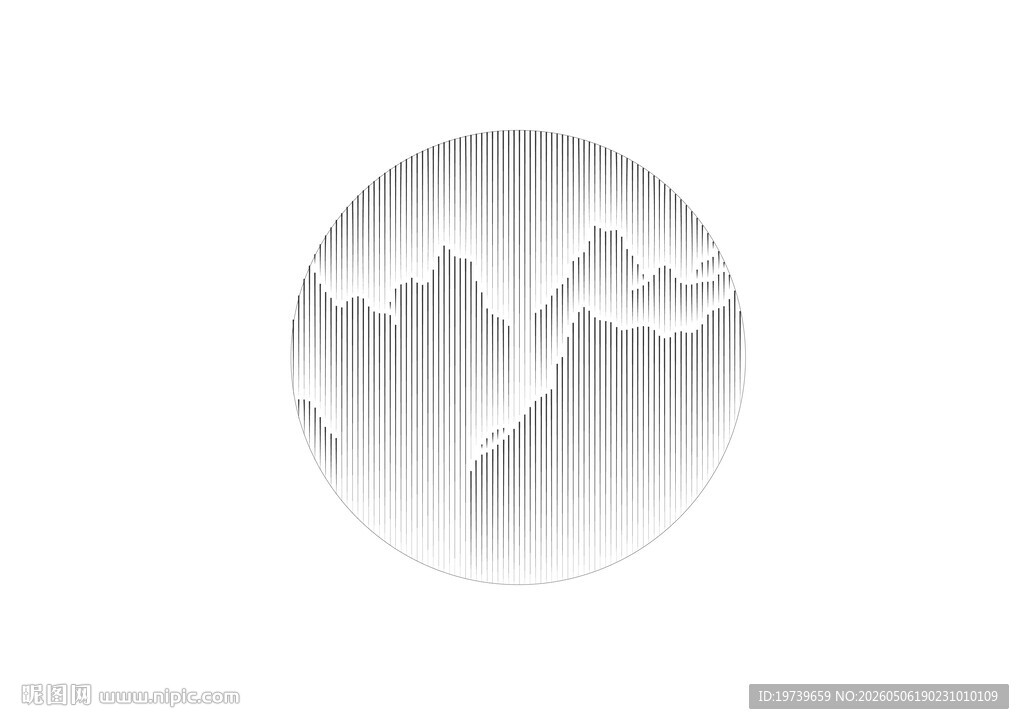 水墨山水画