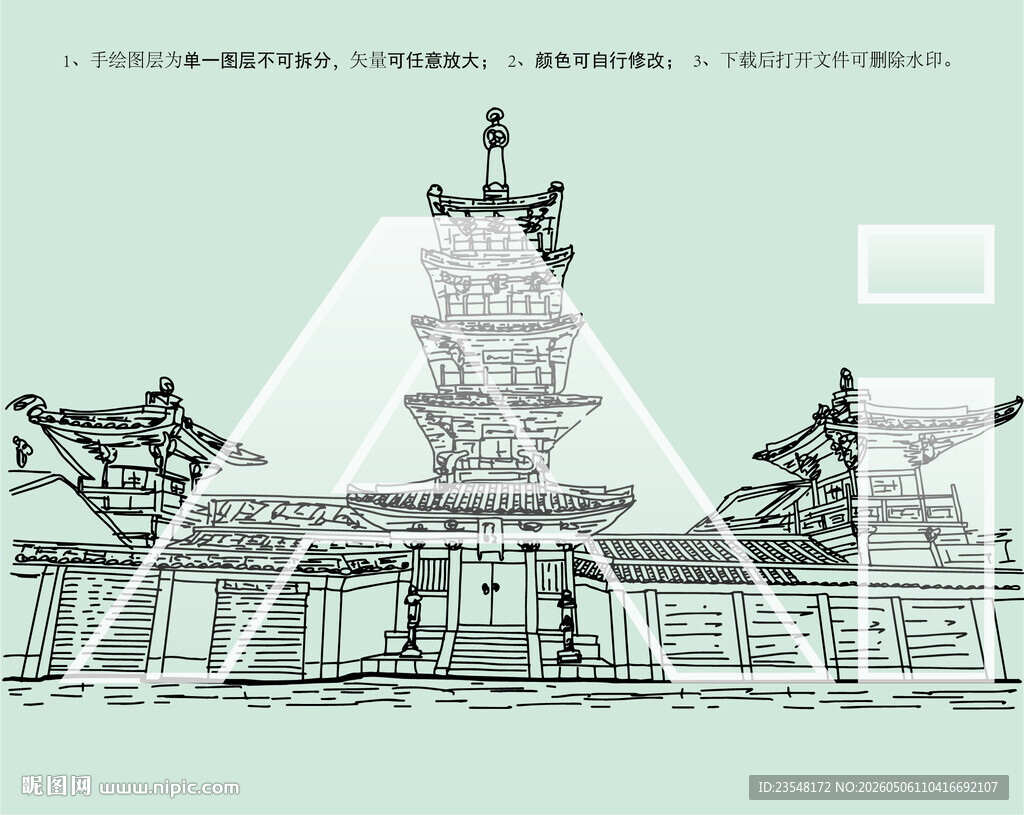 苏州桥枫寒山寺