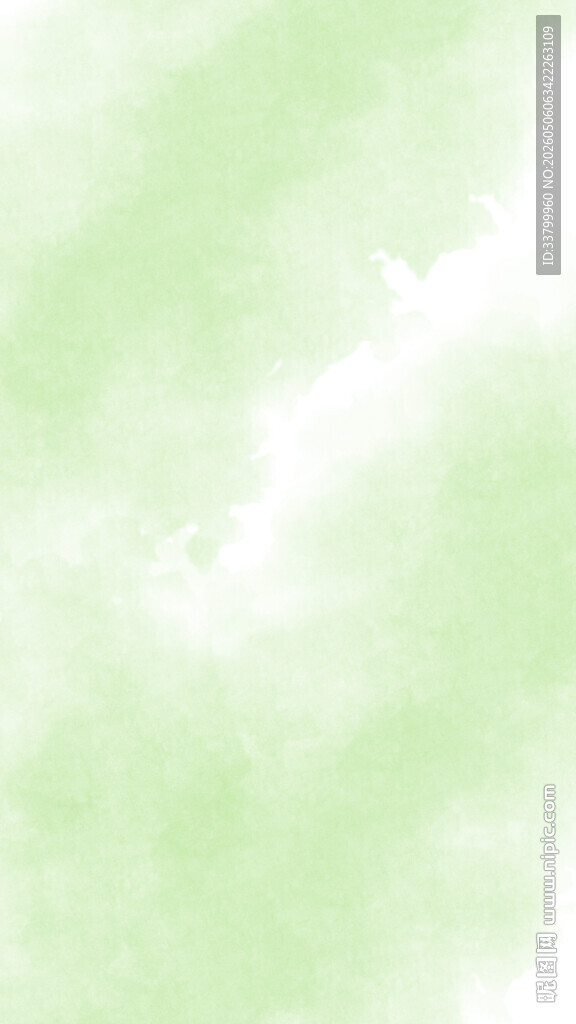 淡绿色水彩背景纹理