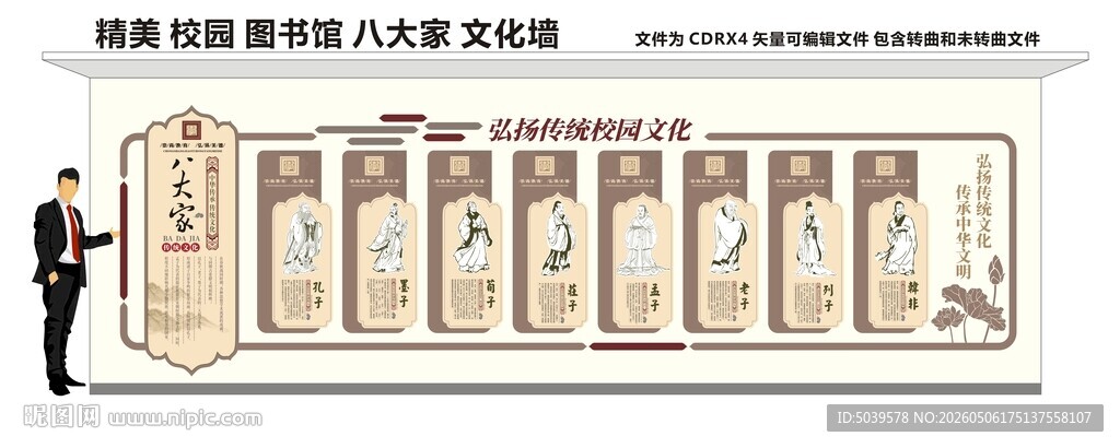诸子百家 八大圣人