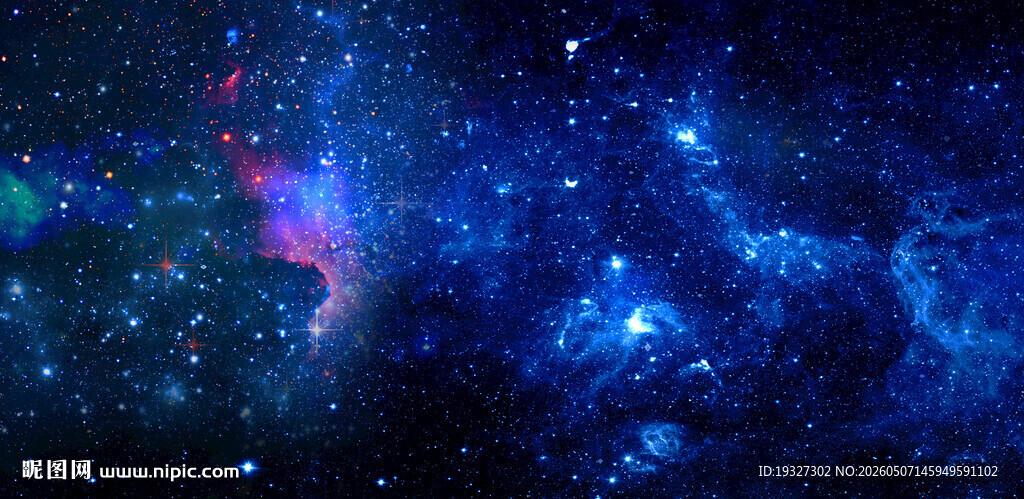 蓝色星空软膜天花吊顶