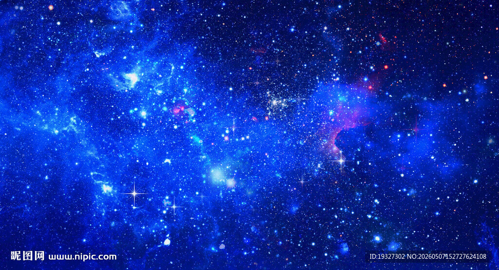 星空星云背景墙