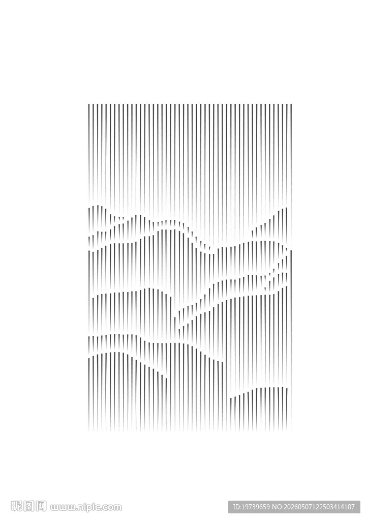 立体山水纸雕艺术作品
