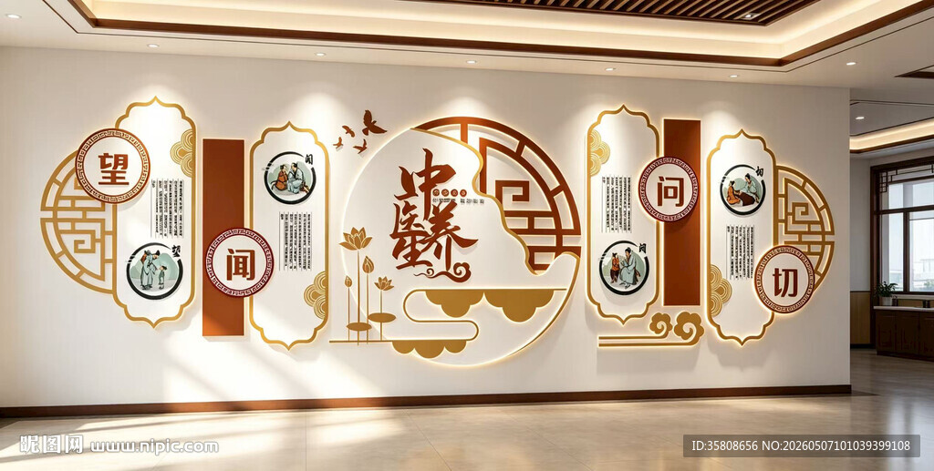 中医院文化墙