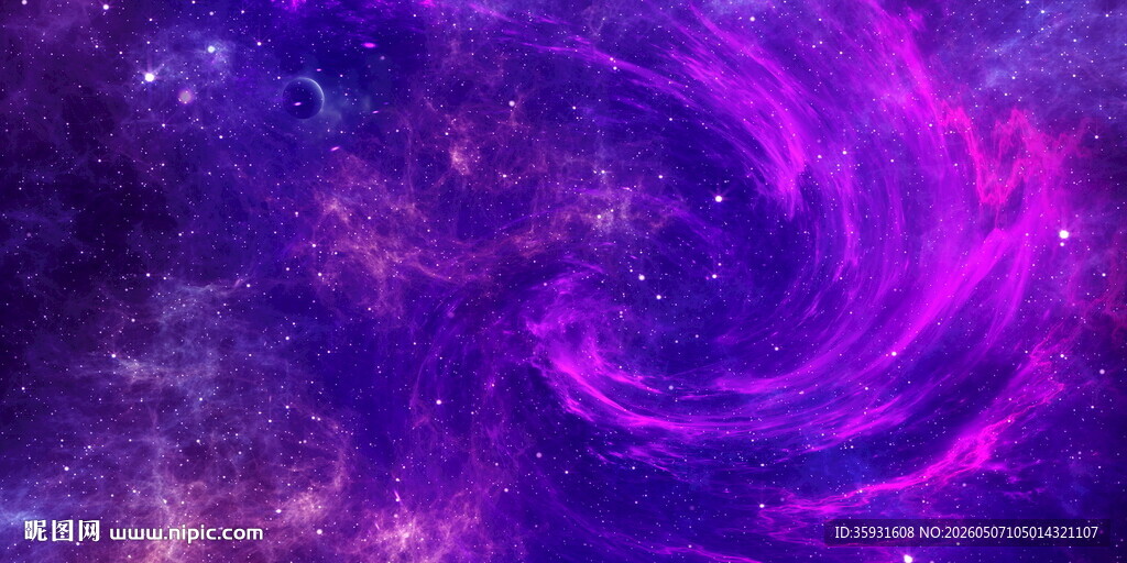 梦幻蓝紫色星空顶软膜灯箱