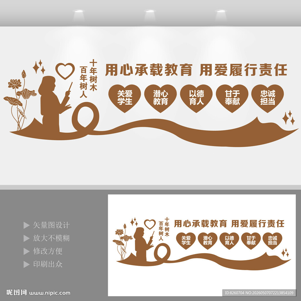 师德师风教师文化墙