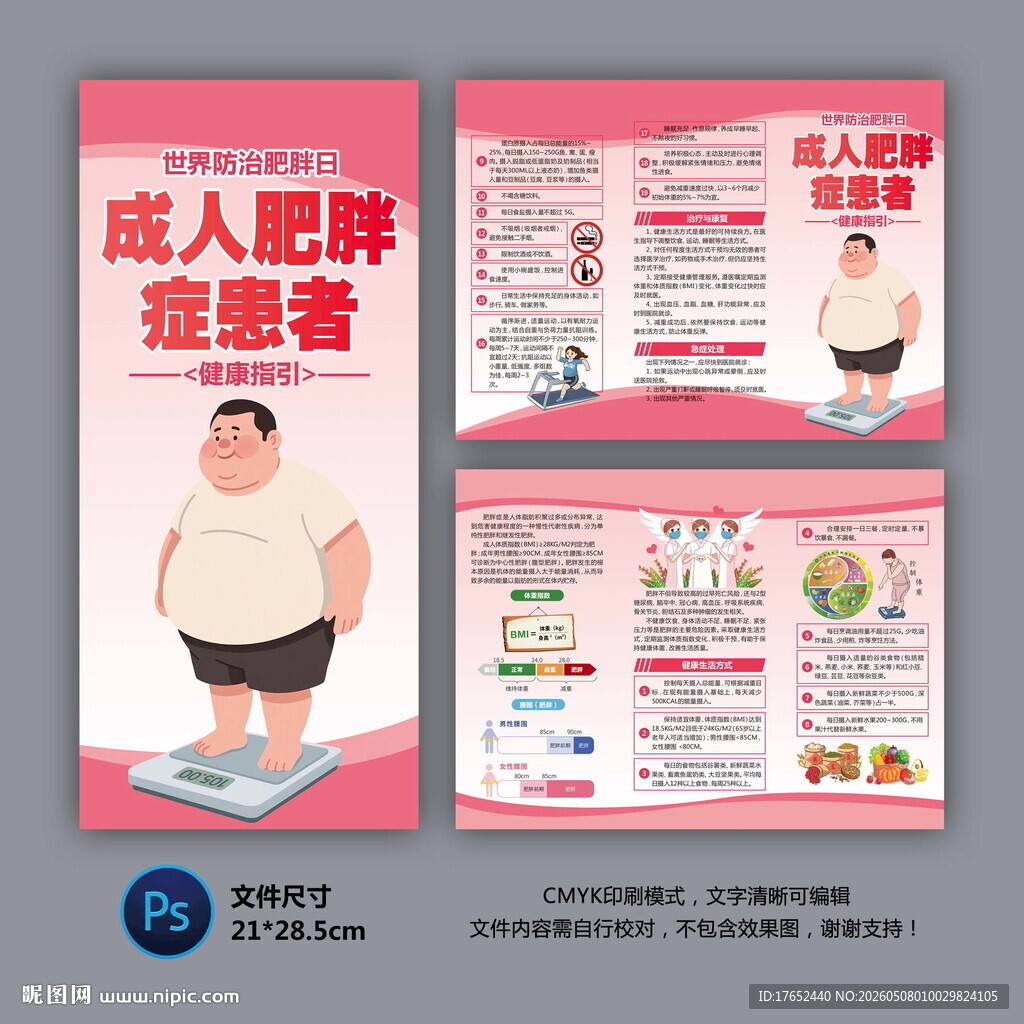 成人肥胖患者健康指引