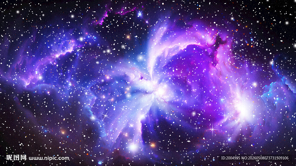 梦幻绚丽的宇宙星云景观