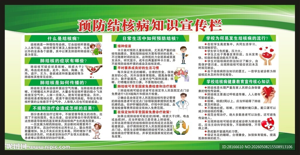 结核病日宣传栏
