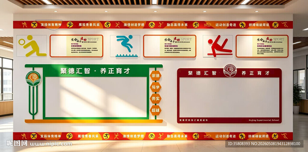 校园足球文化墙
