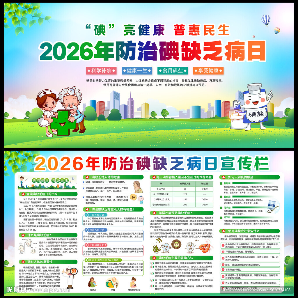 防治碘缺乏病日
