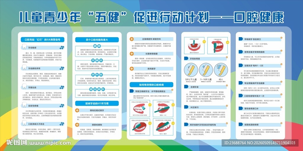 儿童青少年五健促进行动计划