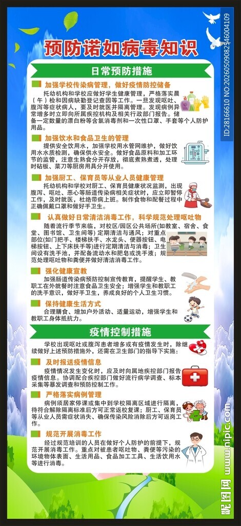 健康教育知识展架