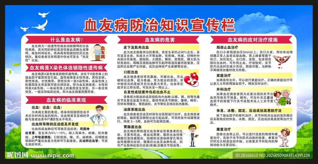 世界血友病日宣传栏