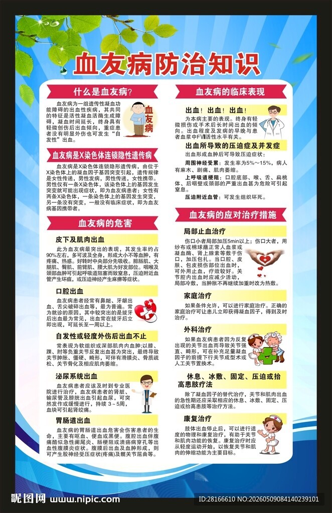 世界血友病日海报