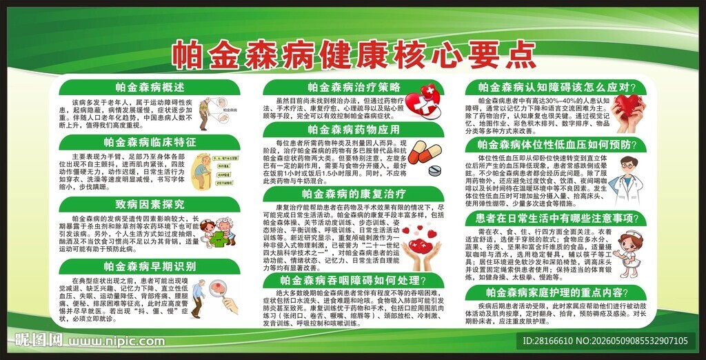 世界帕金森病日宣传栏