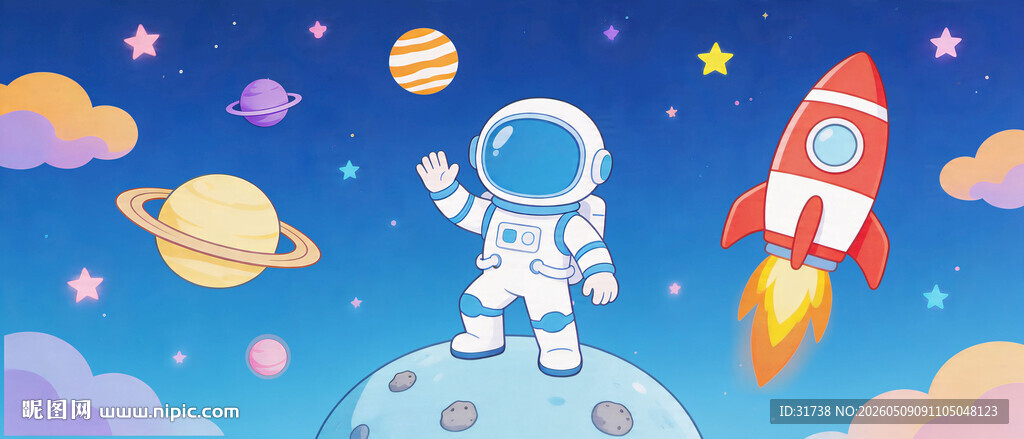 卡通星空