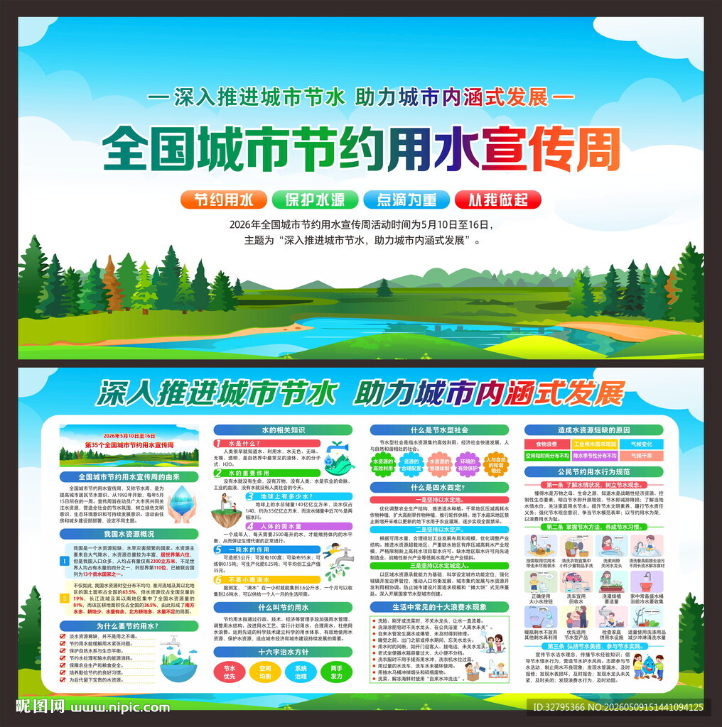 全国城市节水宣传周
