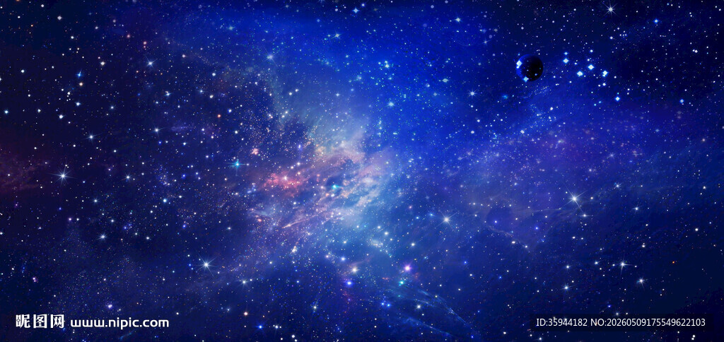 星空软膜天花背景