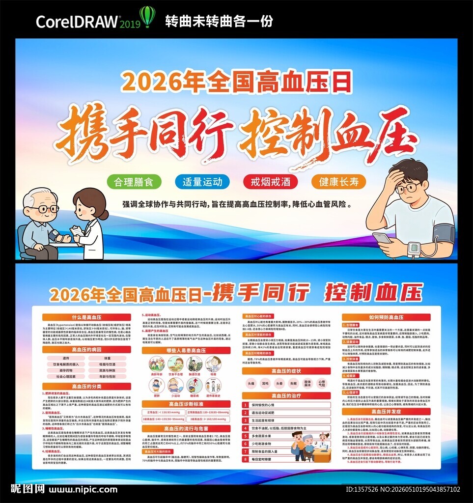 2026  高血压日宣传海报