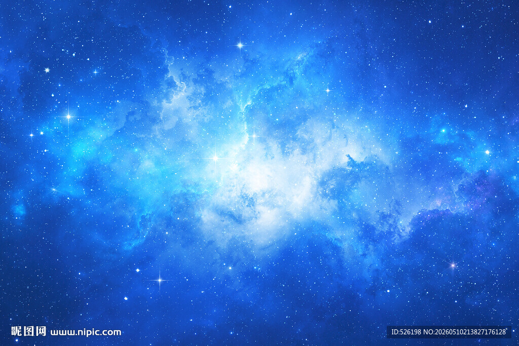蓝色星空