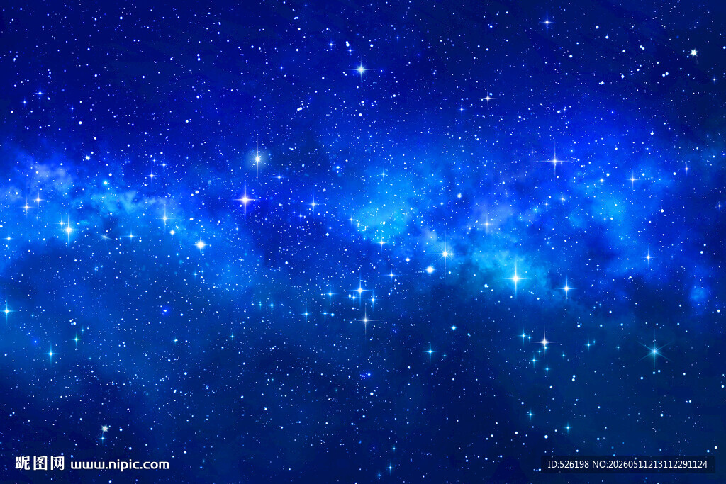蓝色星空