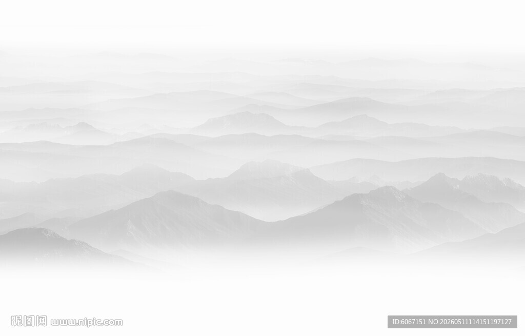 山水水墨画