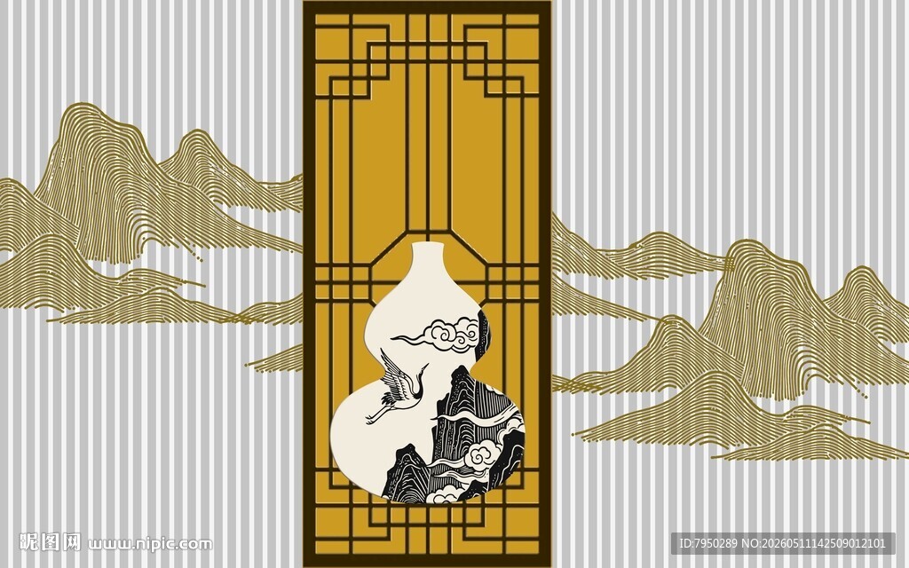 中式屏风前的静谧景象