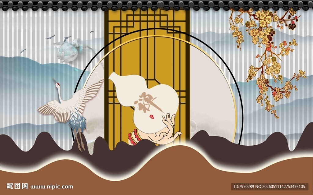 中式花鸟装饰画意境美