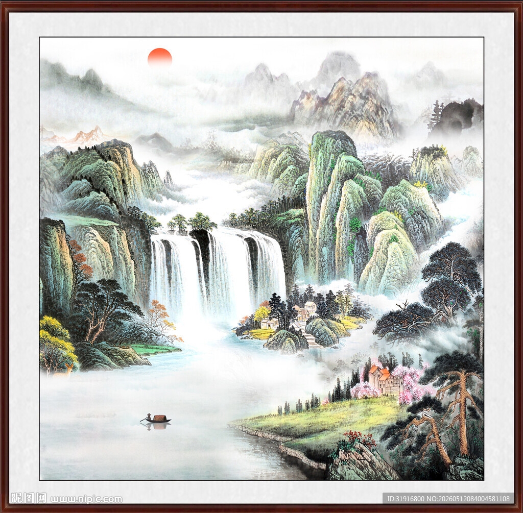 国画山水