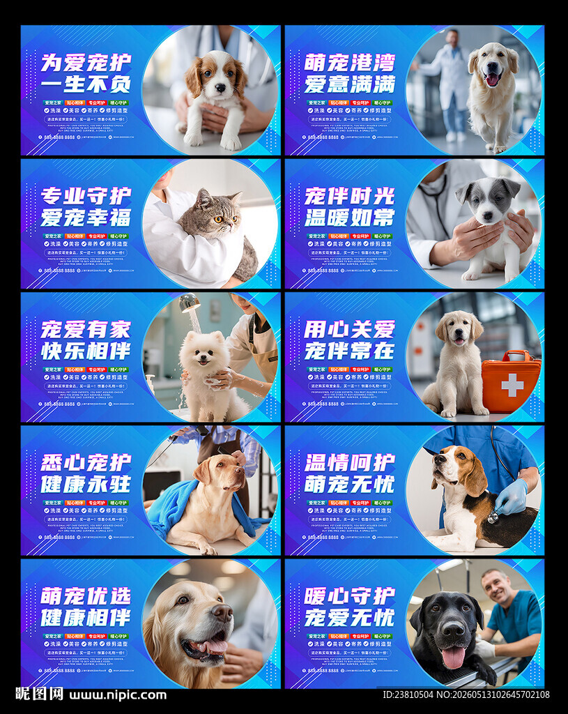 宠物店海报