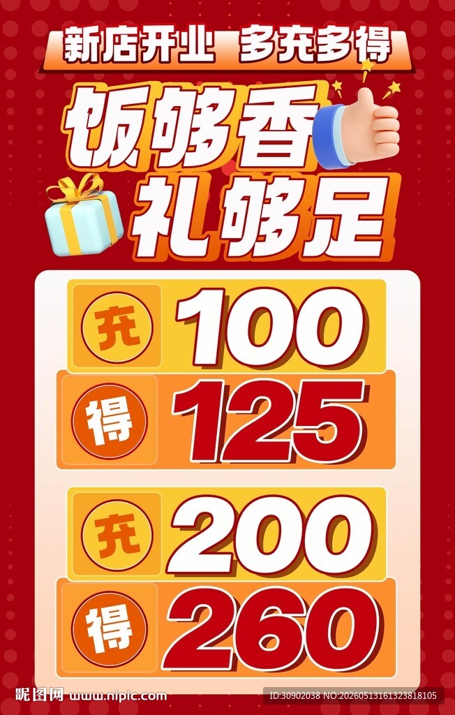 饭店开业折扣促销活动