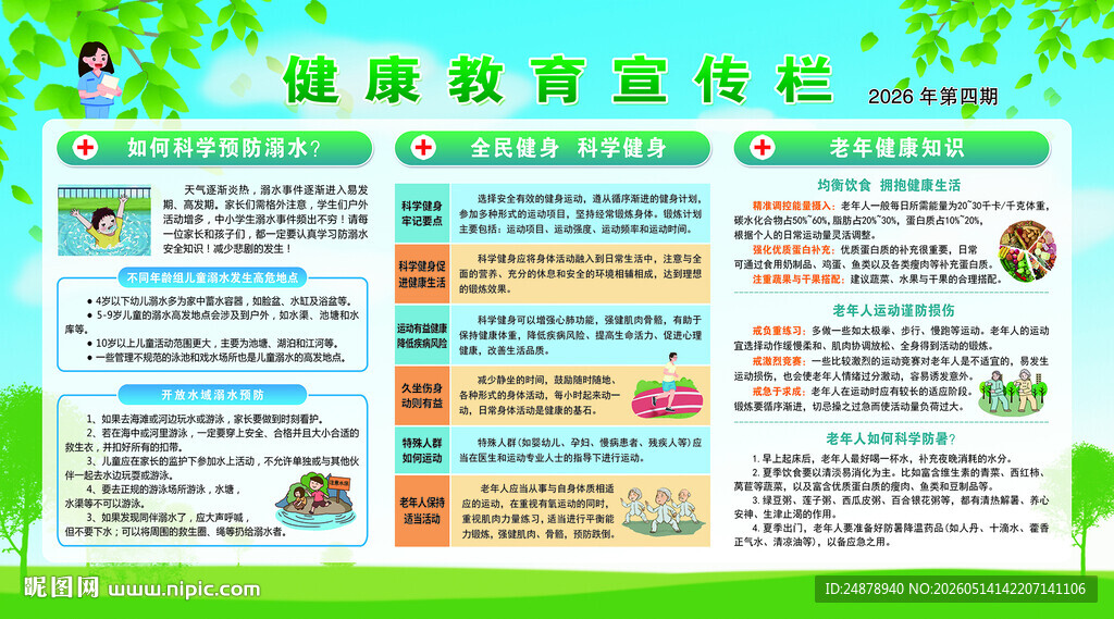 健康教育宣传栏