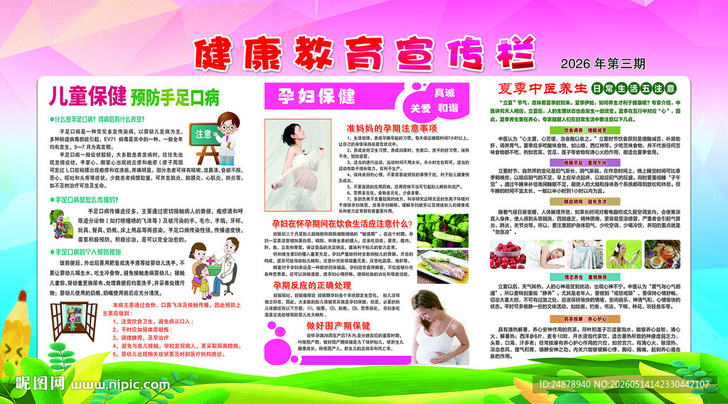 健康教育宣传栏