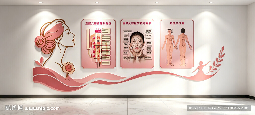 女性风采文化墙展示