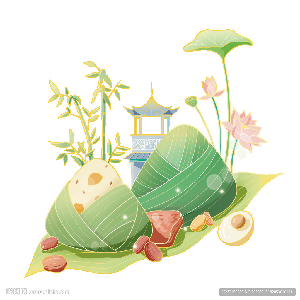 端午粽景图