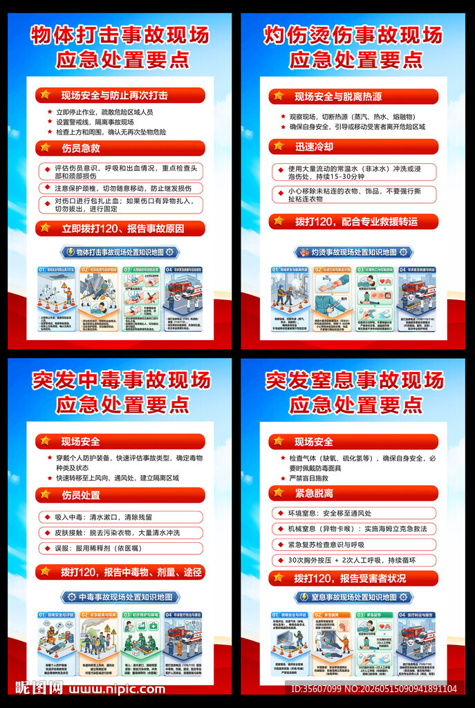 安全生产月事故现场