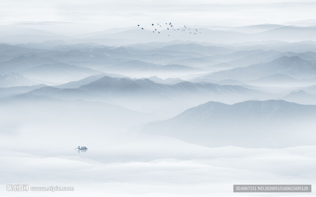 意境山水画