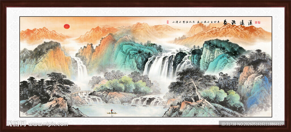 国画山水