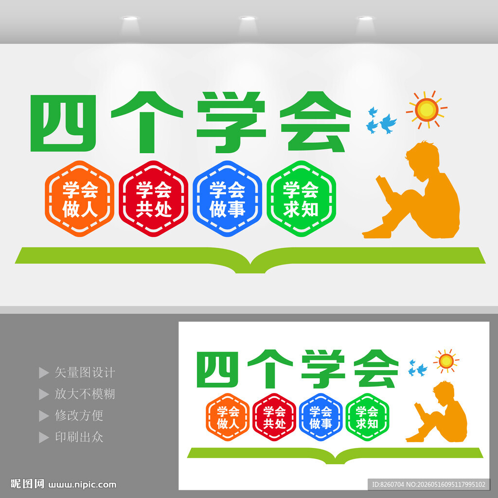 四个学会文化墙