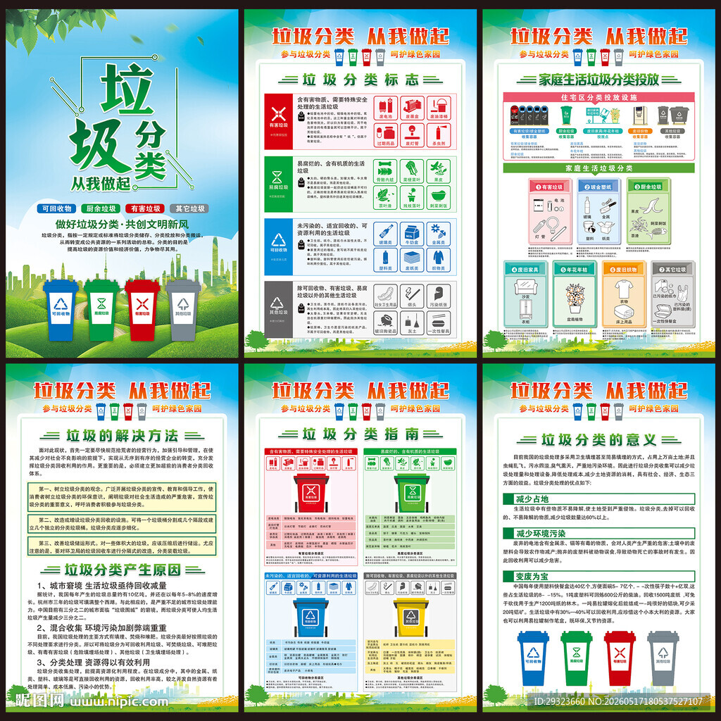 垃圾分类海报
