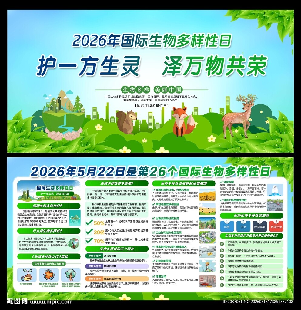生物多样性日