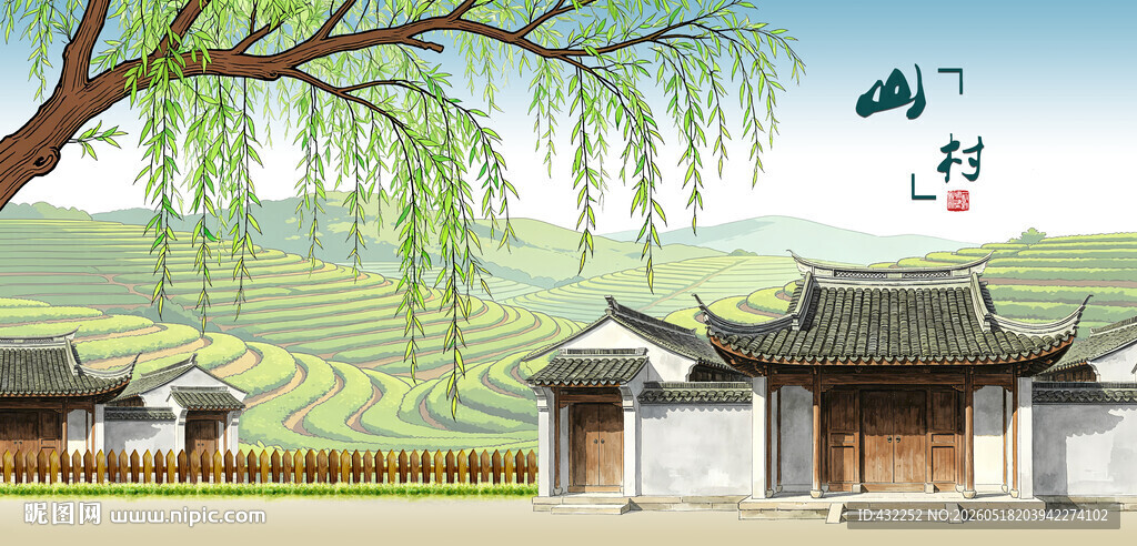 江南古村风光
