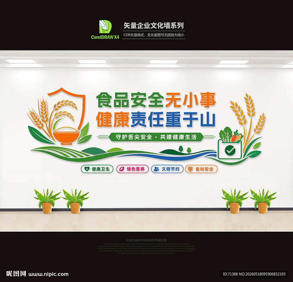 食品安全文化墙