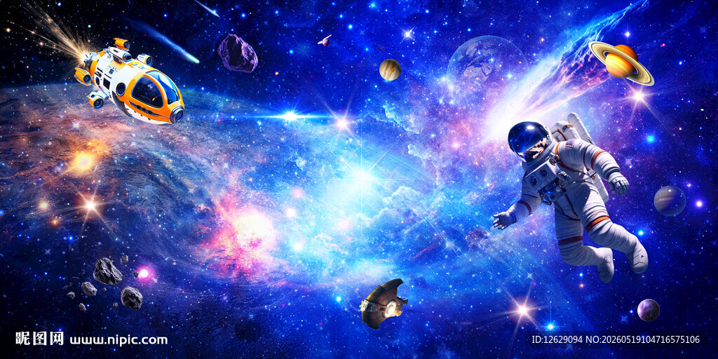 浩瀚星空宇宙星空图