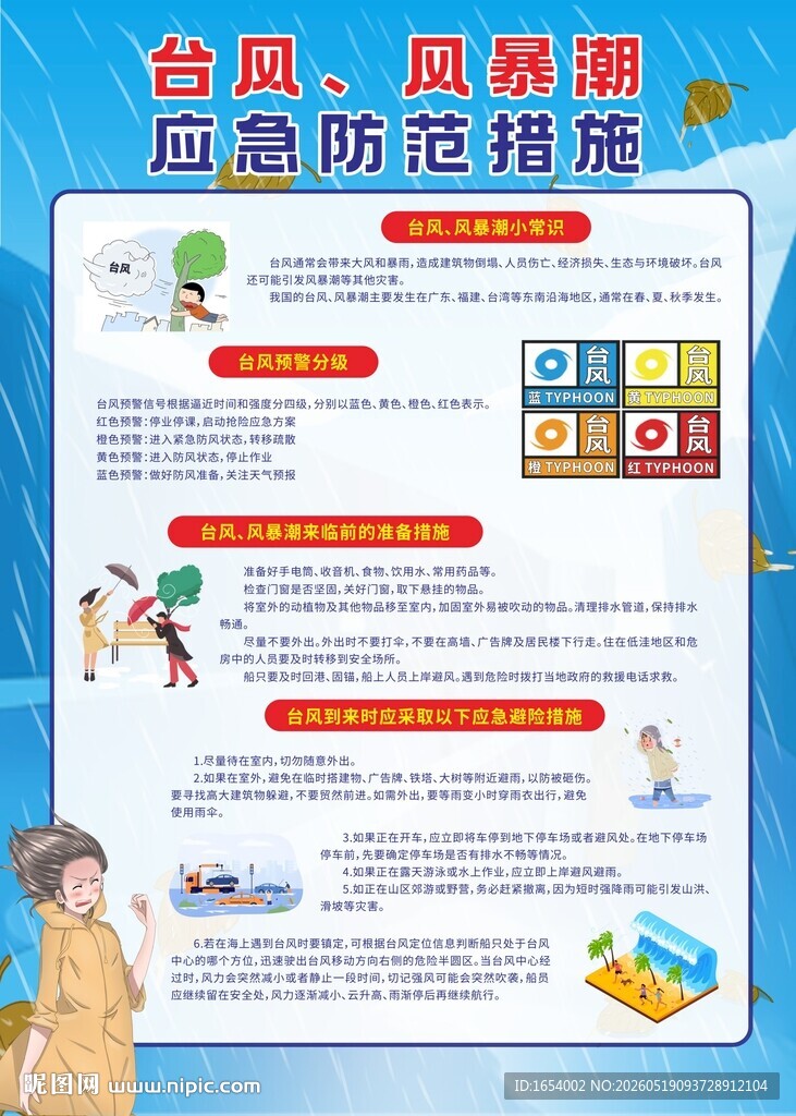 台风风暴潮应急防范措施