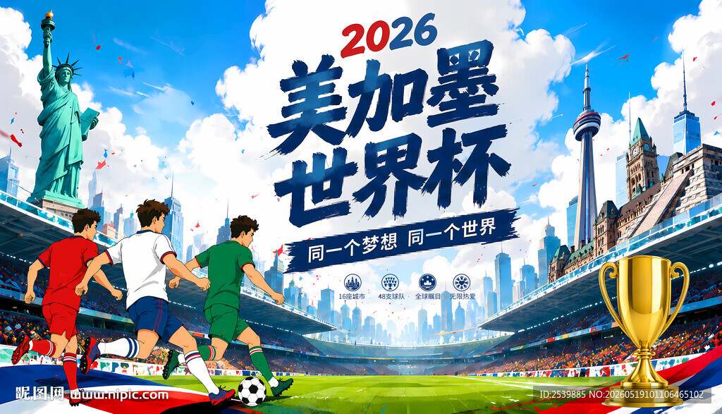 2026年美加墨世界杯